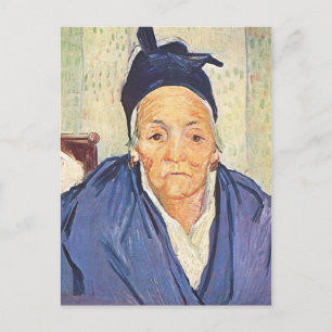 Arles gamla kvinna, Vincent van Gogh Vykort