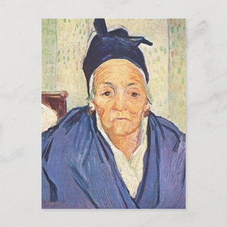 Arles gamla kvinna, Vincent van Gogh Vykort