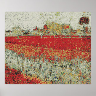 Arles - Modifierad van gogh Poster