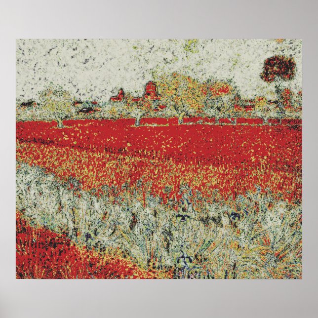 Arles - Modifierad van gogh Poster (Framsidan)