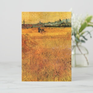 Arles: View from Wheat Fält av Vincent van Gogh