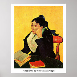 Arlesienne av Vincent van Gogh Poster