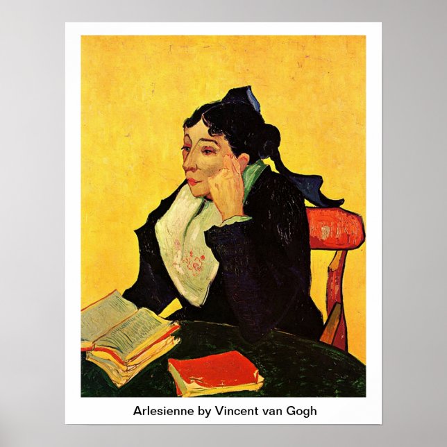 Arlesienne av Vincent van Gogh Poster (Framsidan)