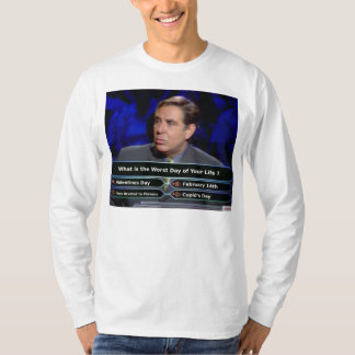 årlig Anti-Valentines för 6e dag T-shirt