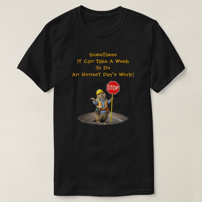 "Ärlig Dag" (1) T Shirt (Design framsida)
