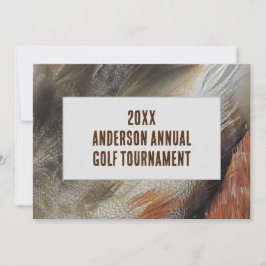 Årlig familjeåterförening Fjädergolfturnering Inbjudningar