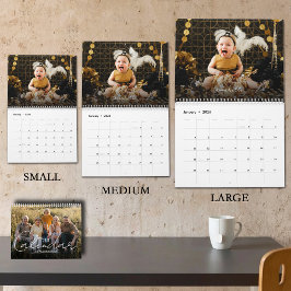 Årlig familjefoto kalender