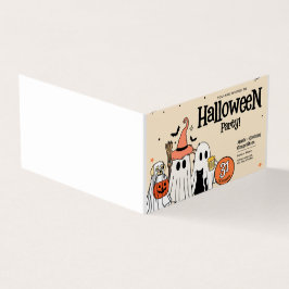 Årlig familjeskuritsfest Halloween Kort