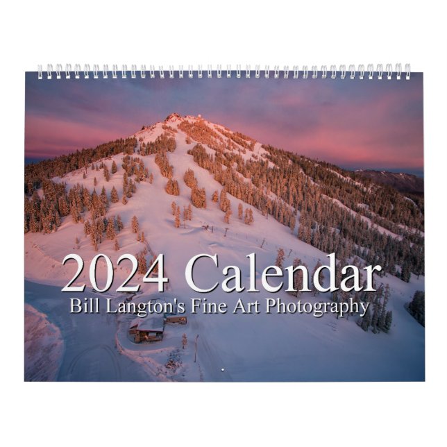Årlig fotografikalender 2024 kalender (Omslag)