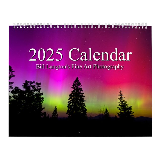 Årlig fotokalender 2025 kalender (Omslag)