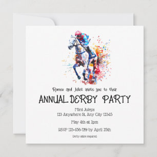 Årlig inbjudan från Derby Party