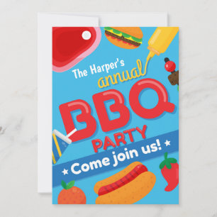 Årlig inbjudan till BBQ-part