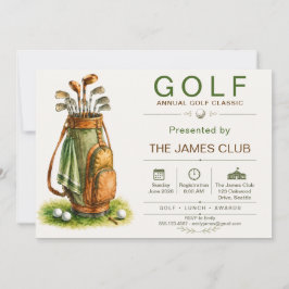 Årlig inbjudan till Golfklassikern