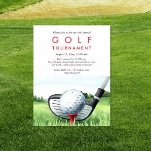 Årlig inbjudan till golftävling