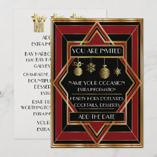 Årlig julinbjudan inbjudningar