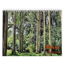 Årlig Maui Hawaii väggkalender Kalender