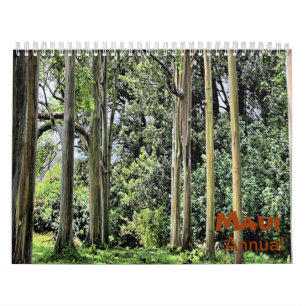 Årlig Maui Hawaii väggkalender Kalender