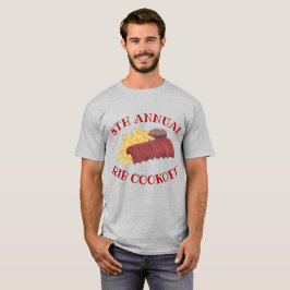 Årlig Rib Cookoff BBQ Spare Ribs Barbecue Foodie Tee