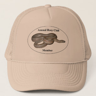 Årlig Rosy Boa Klubb Hat Keps