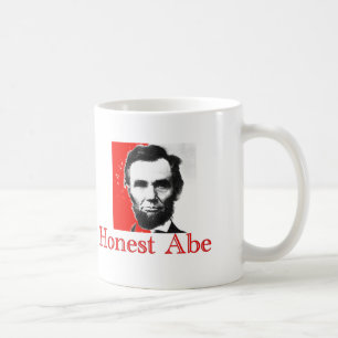 "Ärliga Abe" Abe Lincoln konstT-tröja & gåvor Kaffemugg