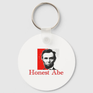 "Ärliga Abe" Abe Lincoln konstT-tröja & gåvor Nyckelring