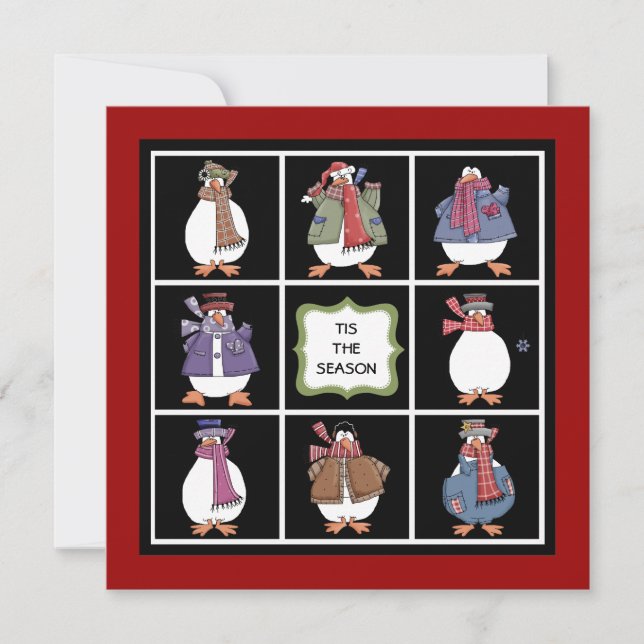 Årliga inbjudningar till Julfesten för grannländer (Framsida)