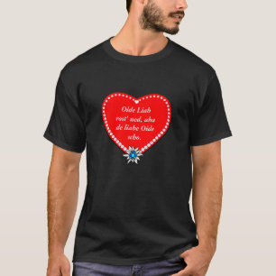 Ärliga ord från en bayerska tee shirt