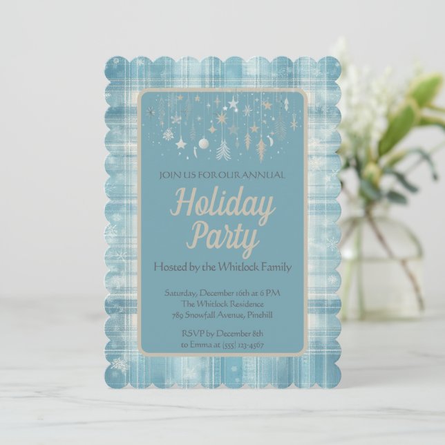 Årligt julkort (Stående Fram)