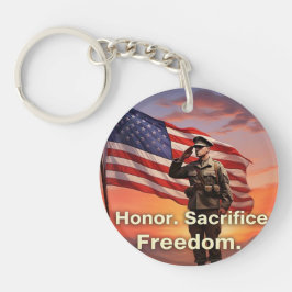 "Ärligt talat. Sofferter. Frihet." US Soldier Flag