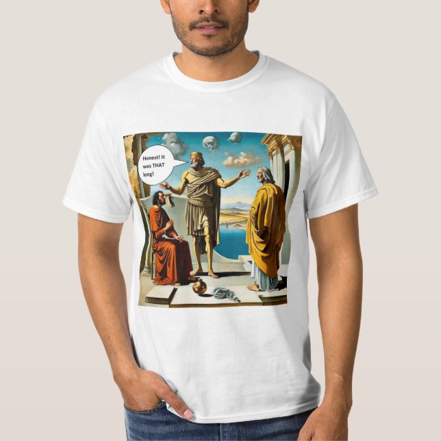 Ärligt talat var det så lång t shirt (Framsida)