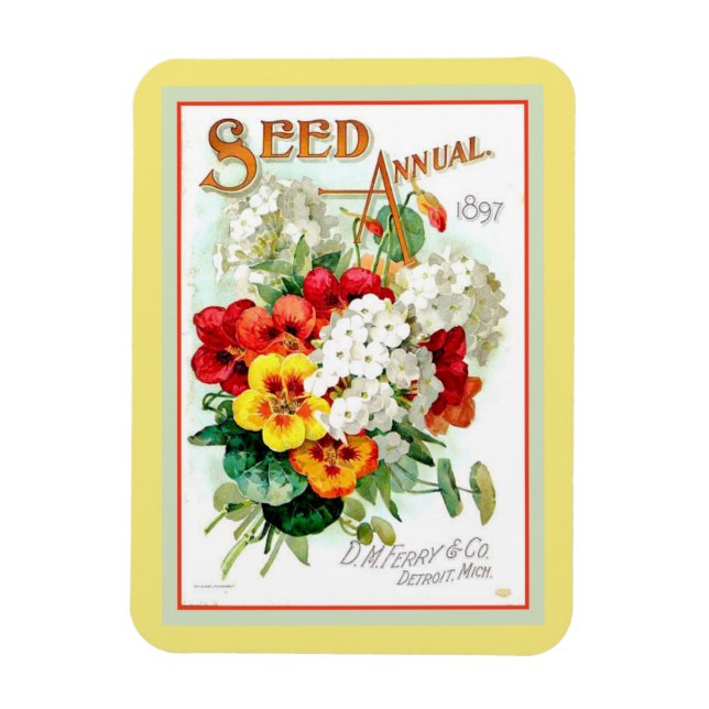 Årligt utsäde 1879 magnet (Vertikal)