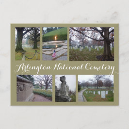 Arlington Cemetery Collage Vykort