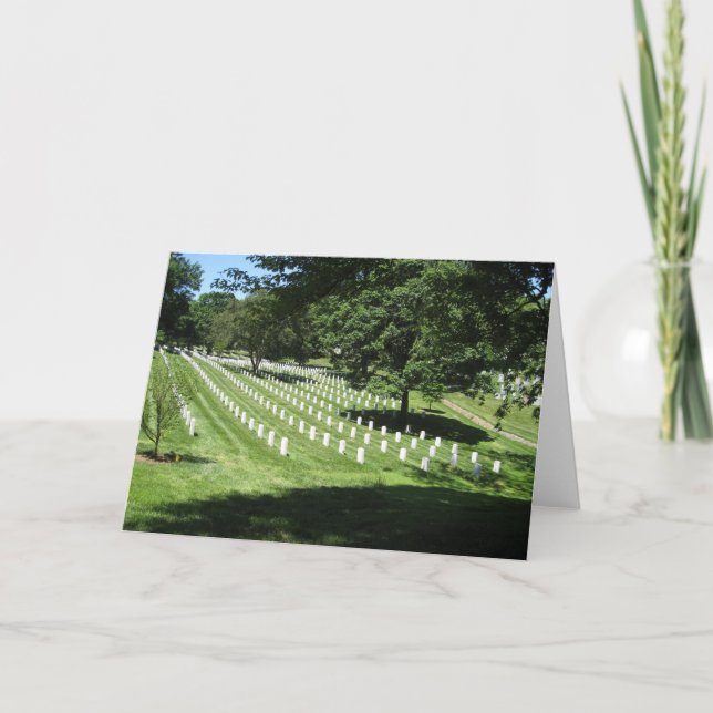 Arlington Cemetery Kort (Framsida)