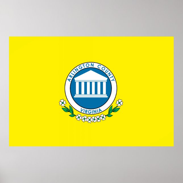 Arlington County flagga Poster (Framsidan)