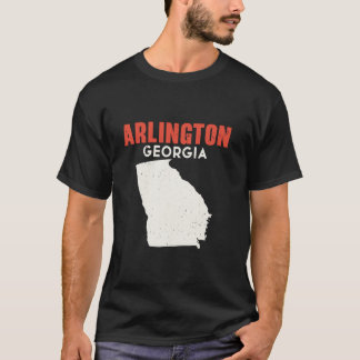 Arlington Georgia USA State America Travel Georgia T Shirt