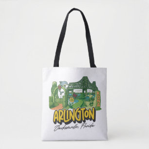 Arlington grannskap Tote Bag Tygkasse