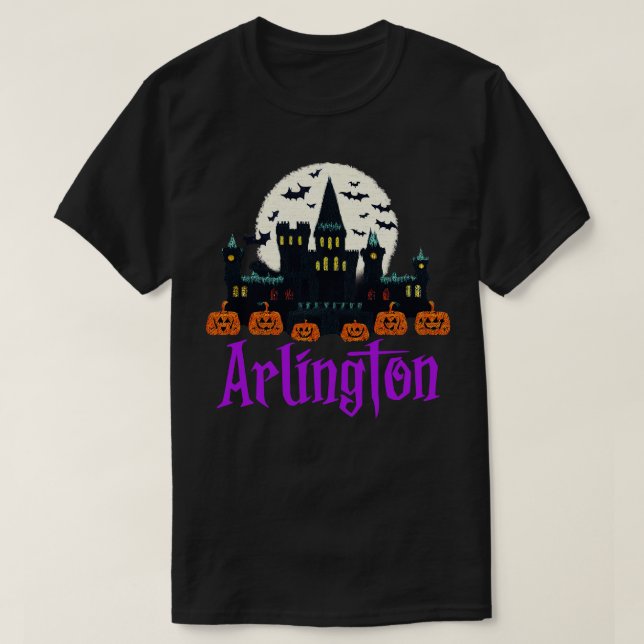 Arlington Halloween T Shirt (Design framsida)