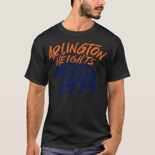 Arlington Heights Bears Football Team Touchdown Re T Shirt