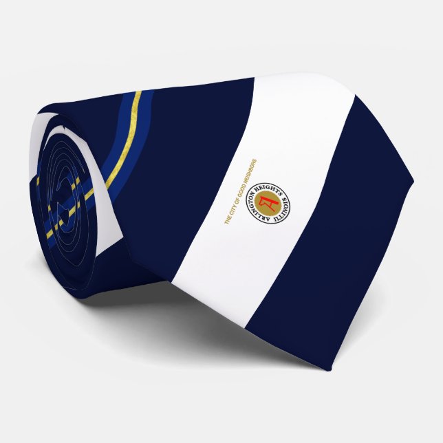 Arlington Heights (Illinois) City flagga Neck Tie Slips (Rullad)