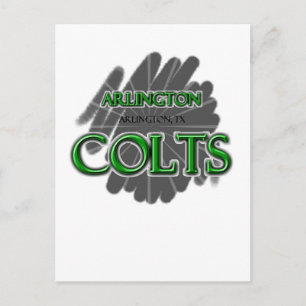 Arlington High School Colts - Arlington, TX Vykort