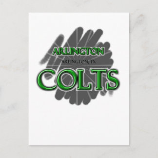 Arlington High School Colts - Arlington, TX Vykort
