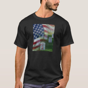 Arlington medborgarekyrkogård, amerikanska flagga tee
