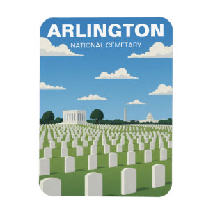 Arlington National Cemetary Virginia Resa Magnet