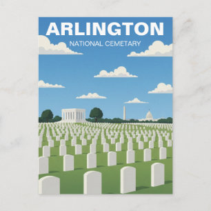 Arlington National Cemetary Virginia Resa Vykort