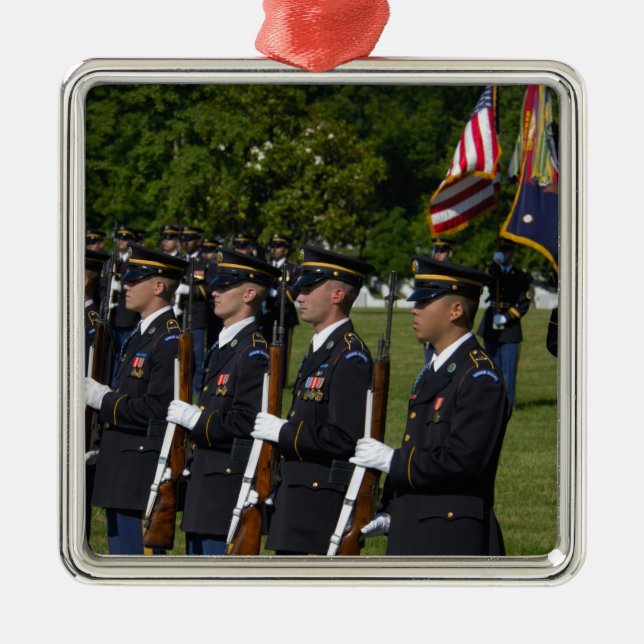 Arlington National Cemetery, Arlington, Julgransprydnad Metall (Framsidan)