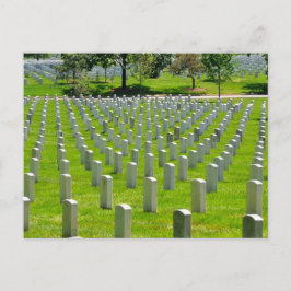 Arlington National Cemetery Gravstenar Washington  Vykort