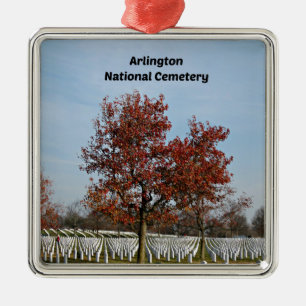 Arlington National Cemetery Julgransprydnad Metall