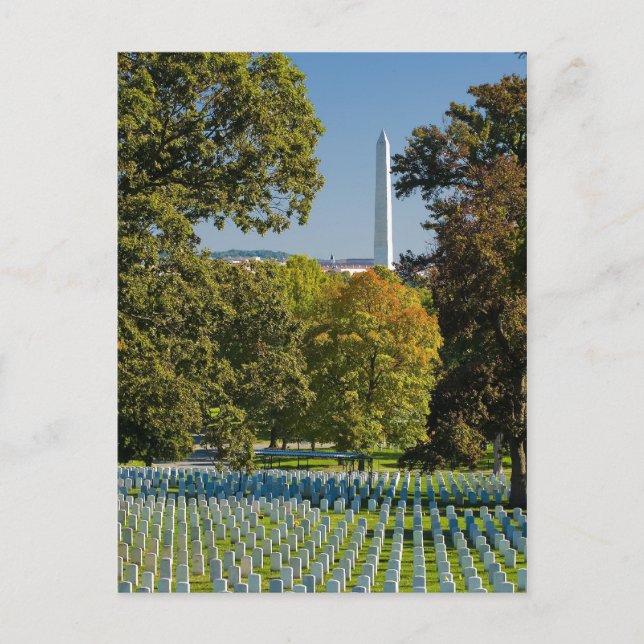 Arlington National Cemetery Postcard Vykort (Framsida)