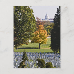 Arlington National Cemetery Postcard Vykort