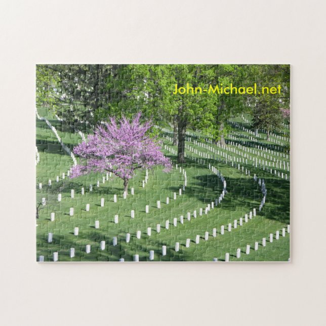 Arlington National Cemetery Section 34 Springtime Pussel (Horisontell)